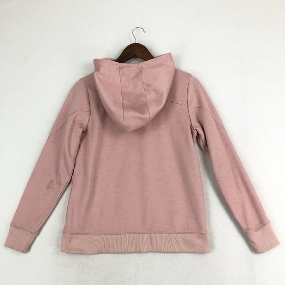 Under Armour Women's Size Small ColdGear Loose Fit Pink Fleece Lined Hoodie - Picture 8 of 9